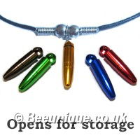 Bullet 'Pill Keeper' Necklace